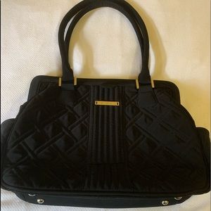 Vera Bradley black quilted handbag. NWOT